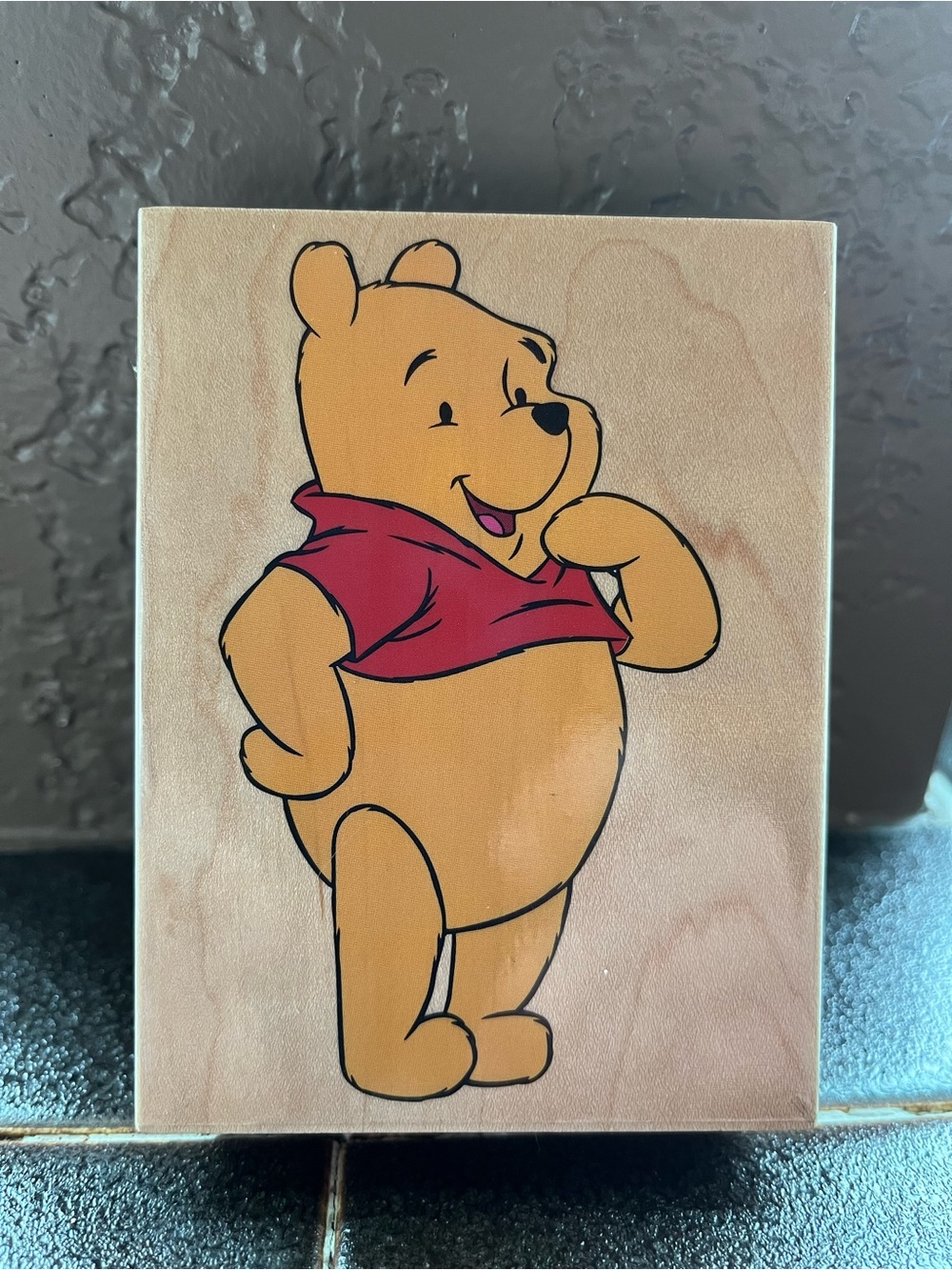 Disney- Winnie the Pooh All Night Media Rubber Stamp #997-J03